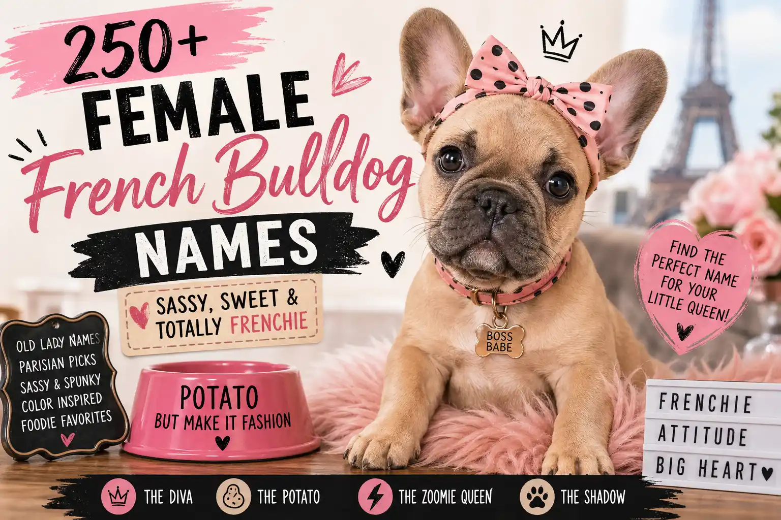 Female French Bulldog Name Guide Summary