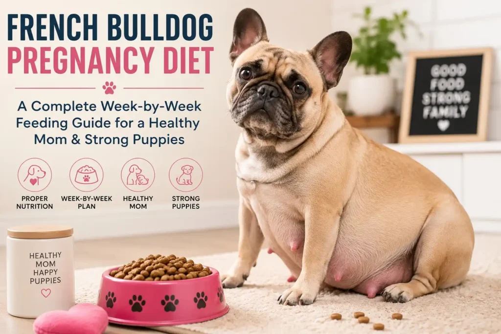 French bulldog pregnancy diet complete week by week guide