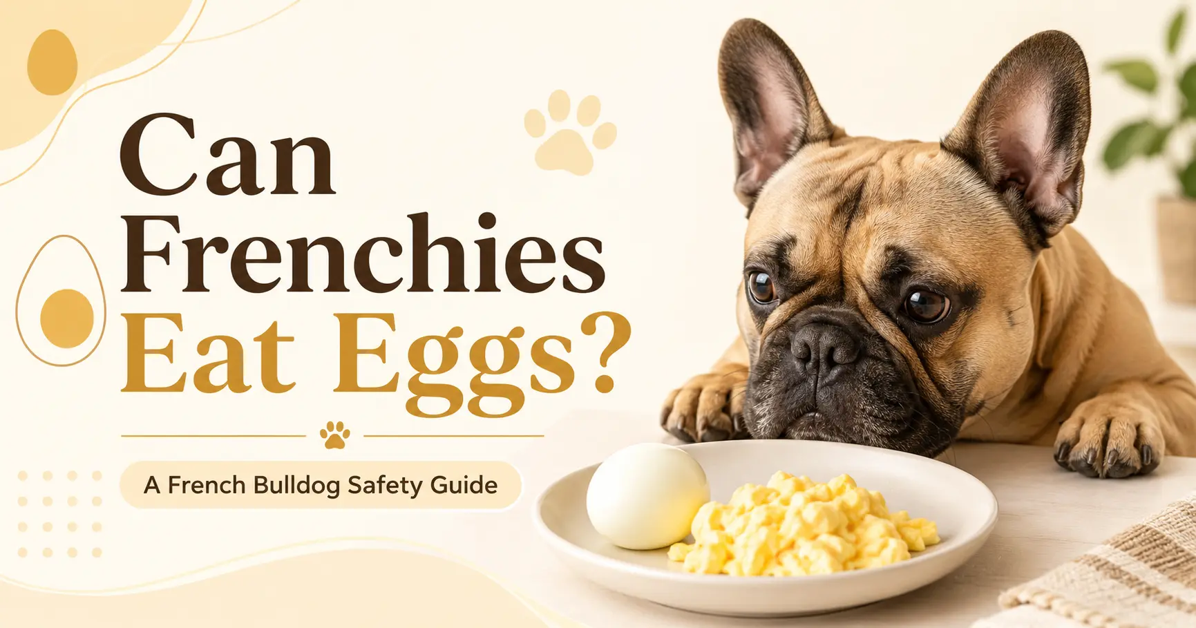 Can Frenchies Eat Eggs? A French Bulldog Safety Guide