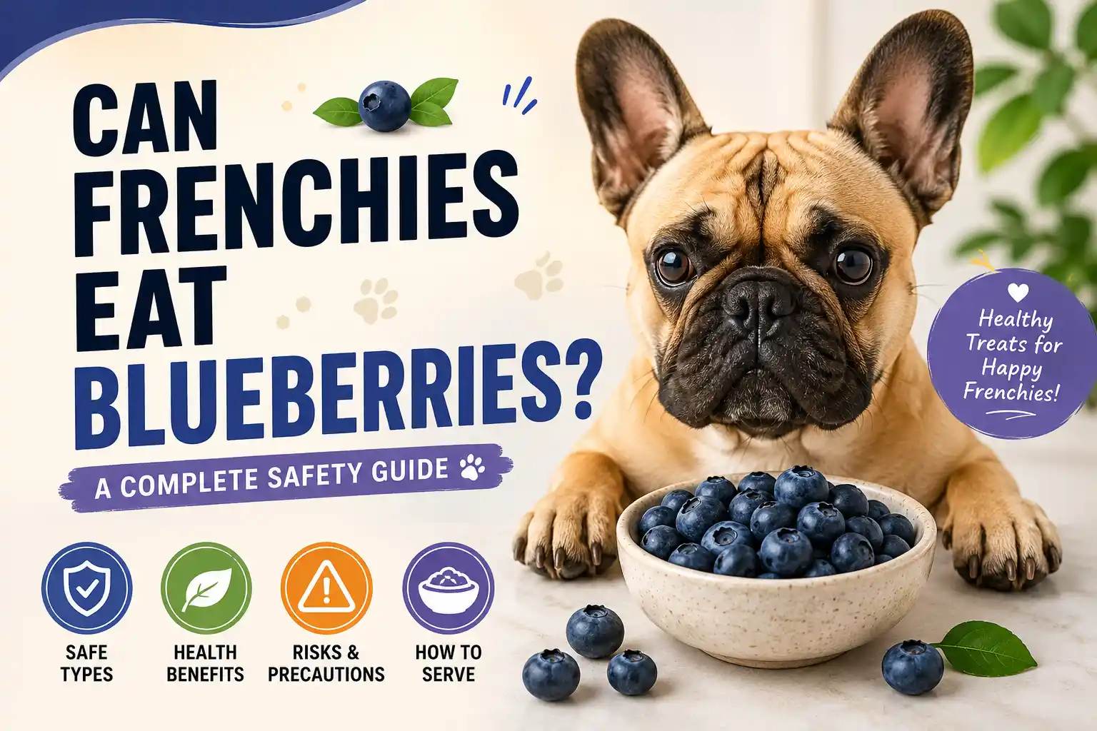 Can French Bulldogs Eat Blueberries? A Frenchie Safety Guide